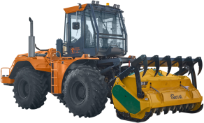 Самоходная машина МФ-705 с мульчером Profi Serrat FX-5 T-2500